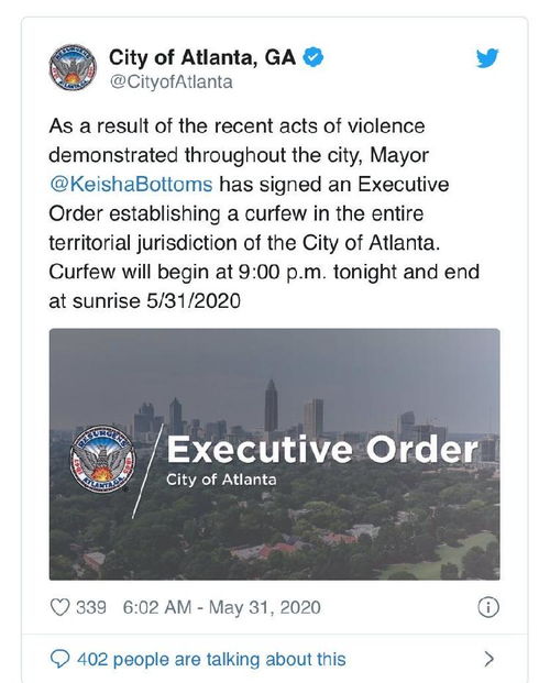 美国一城镇实施宵禁，背后的原因与影响