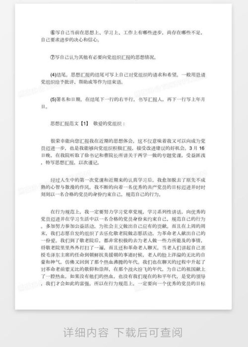 申请报告格式指南