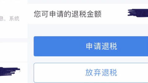 个人所得税退税，您的税收权益与操作指南