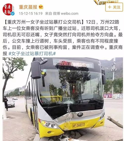 重庆万州公交车坠江事件，安全驾驶与公共安全意识的重要性