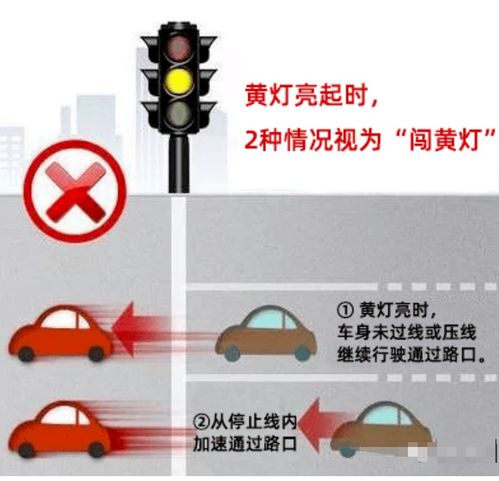 闯黄灯扣6分，交通规则的警示与驾驶安全