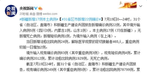31省区市新增1例确诊病例，疫情反复下的防控新挑战与应对策略