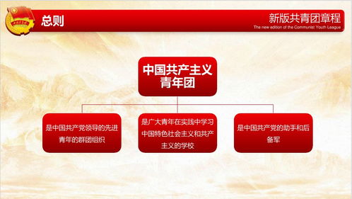 中国共产主义青年团章程，青年的指南针