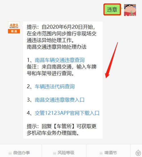 南昌交通违章查询指南，如何快速、准确地查询违章记录