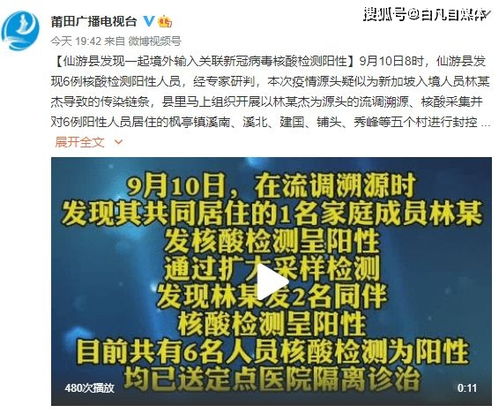 福建莆田疫情升级，2地高风险5地中风险，防疫新挑战与应对策略