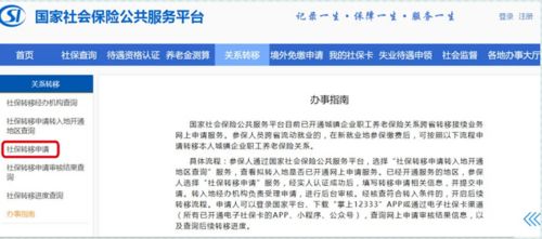 养老保险转移，轻松掌握流程，保障未来无忧
