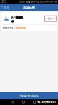 南阳交通违章查询，便捷、高效、透明的违章处理指南