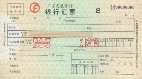 汇票的世界，探索金融工具的多样性