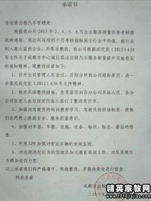 如何撰写一份清晰、有效的承诺书