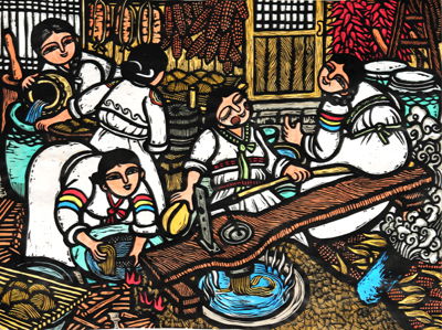 金丝彩沙画，传统艺术的现代魅力