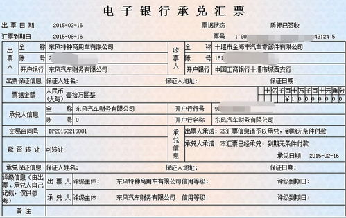 电子承兑汇票接收全攻略，安全、便捷与操作技巧解析
