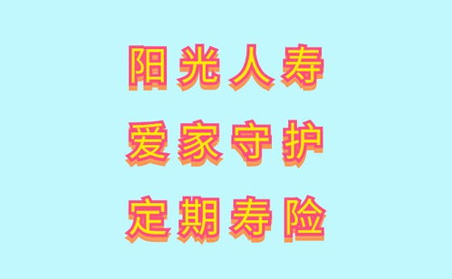 守护家人的未来，定期寿险保险的温馨守护