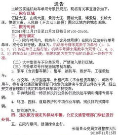 城市交通新风向，深入了解限行通知及其影响