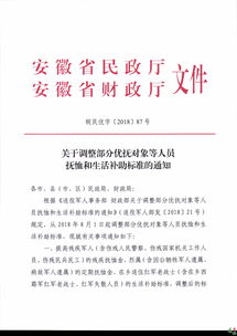 深入了解优抚对象抚恤补助，标准、政策与实际应用