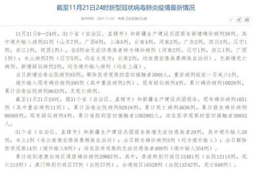 中国境外输入病例增加，31省区市新增15例境外输入确诊的应对与防控