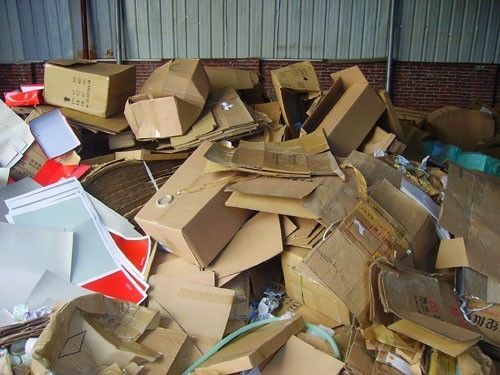 废纸打包站，环保与经济的双重奏