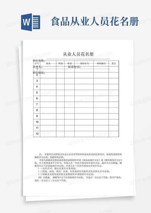 花名册格式，你的组织管理小帮手