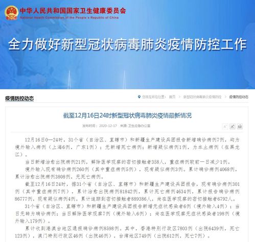 警惕！5地新增境外输入病例16例，全球疫情形势与我们的应对策略